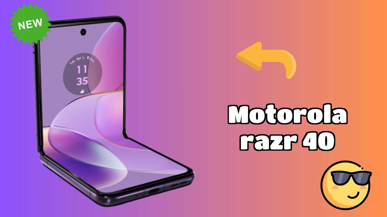 Motorola Razr 40 Display Technology: 6.9 Inches (17.53 Cm) Screen