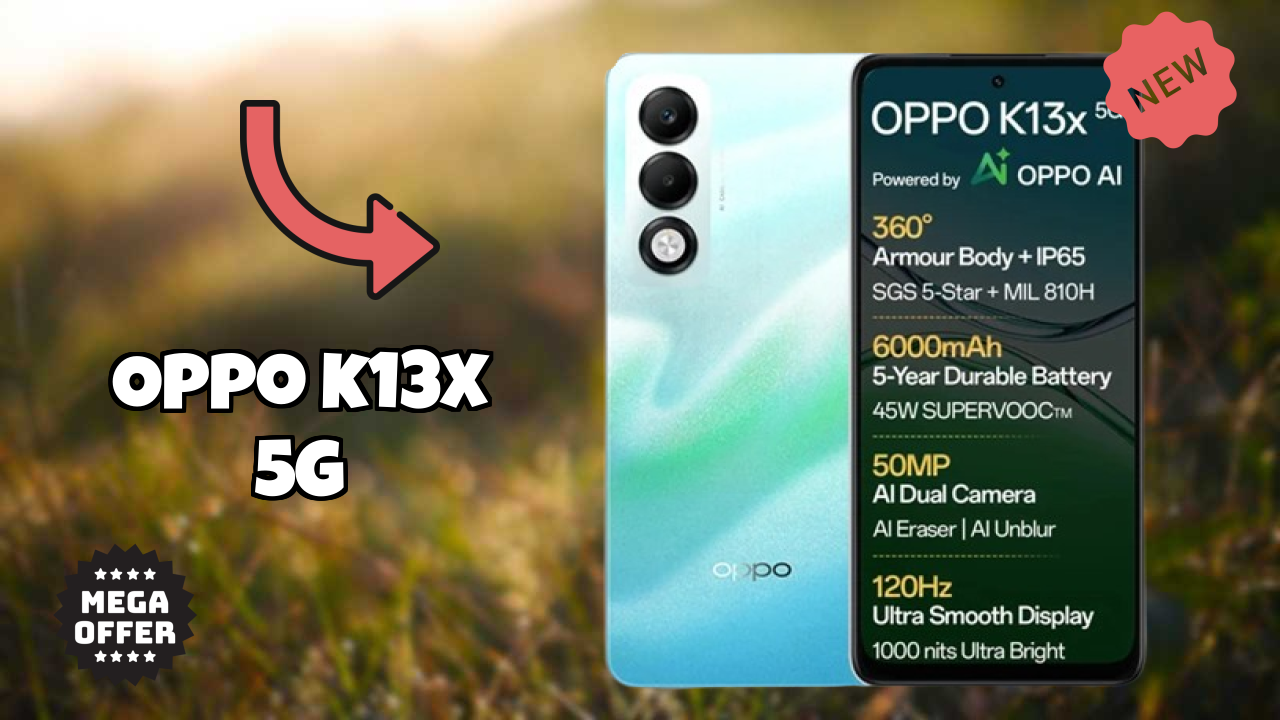 OPPO K13x 5G at ₹10,897 - Is It Worth Buying?