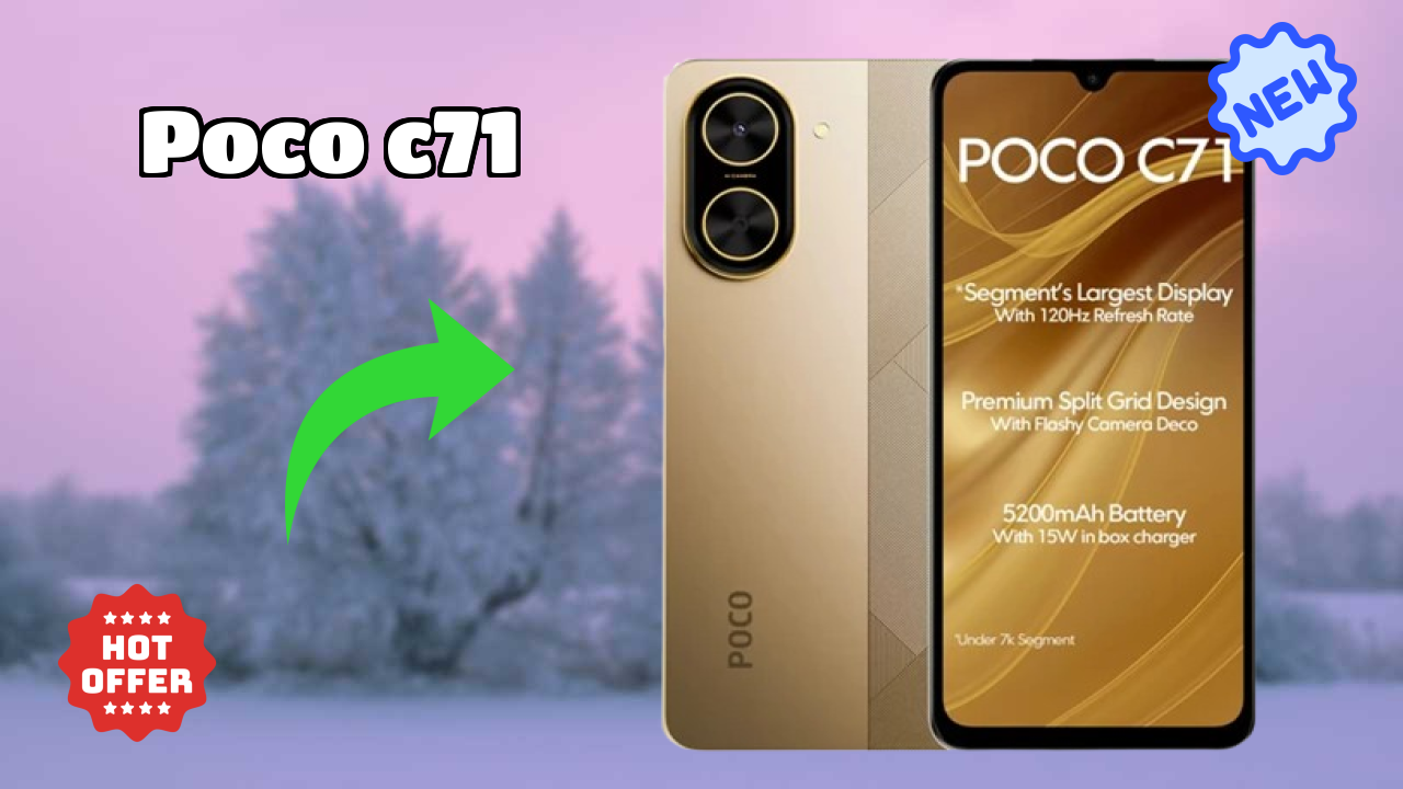 POCO C71 Camera Review: 32 MP Rear Camera Photo Test