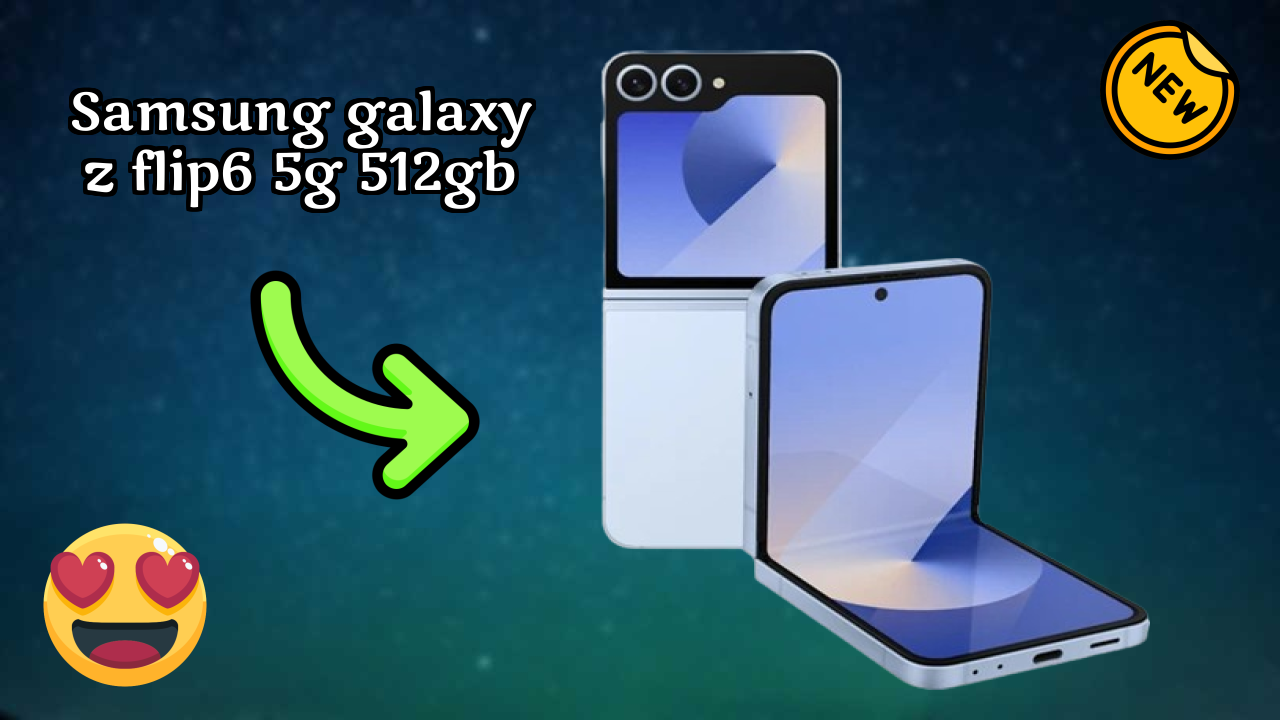 Samsung Galaxy Z Flip6 5G 512GB Display Technology: Dynamic AMOLED 2x (Main Display) Quality