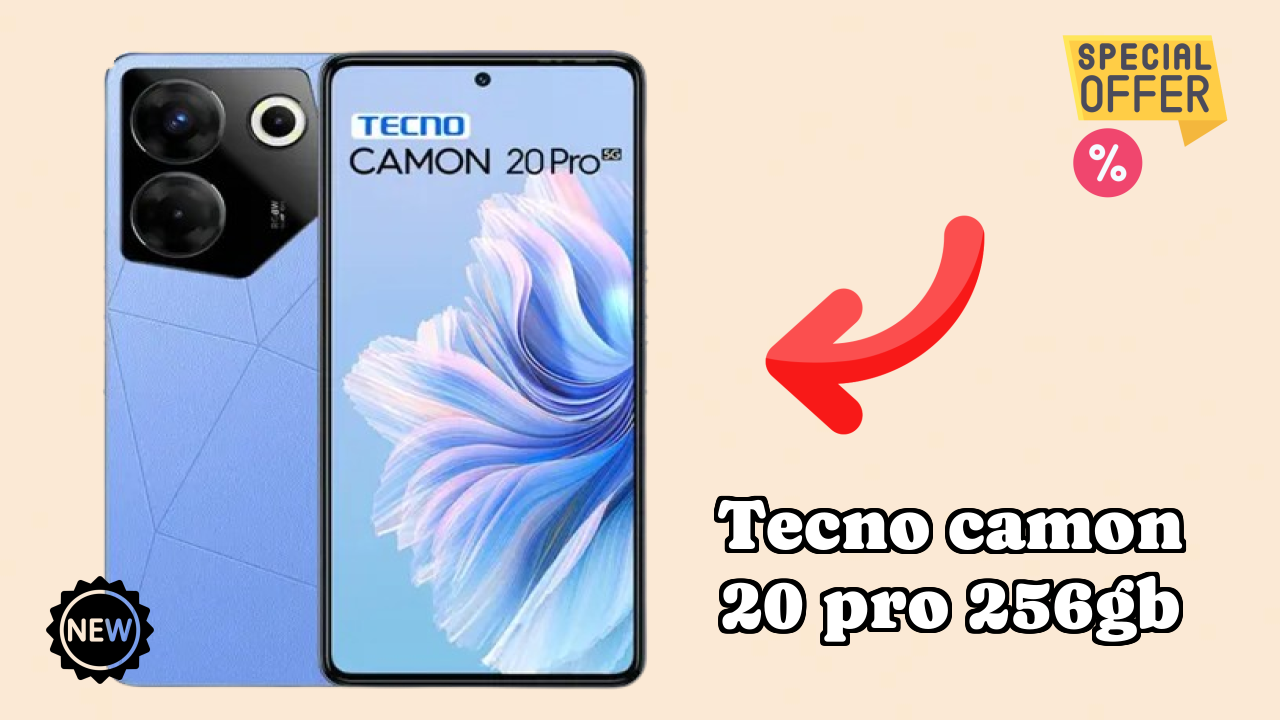 Tecno Camon 20 Pro 256GB Display Size: 6.67 Inches (16.94 Cm) Screen Review